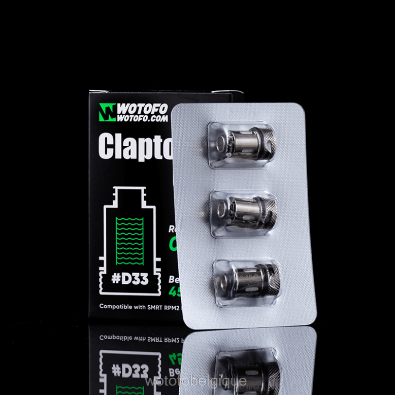 d32 double nexmesh 3 pièces Wotofo SMRT Bobine de dosettes RPM2 - WOTOFO Bruxelles - Z8N2B382