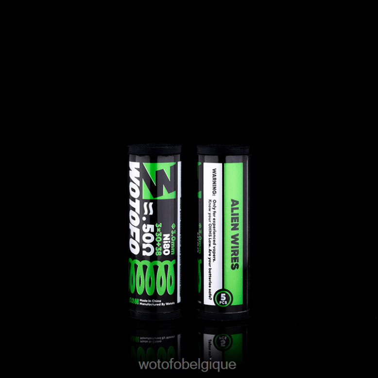 Clapton fusionné double cœur 0,28 ohm 10 pièces Wotofo bobines préfabriquées - WOTOFO jetable - Z8N2B314
