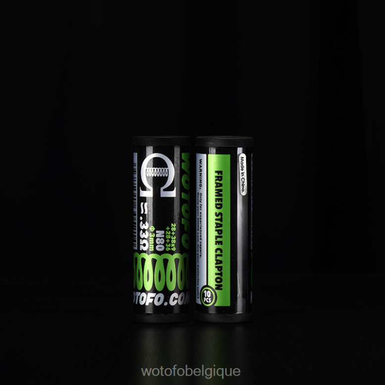 Clapton fusionné double cœur 0,28 ohm 10 pièces Wotofo bobines préfabriquées - WOTOFO jetable - Z8N2B314