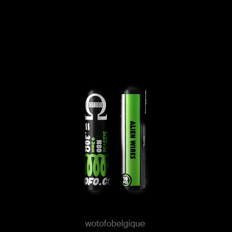 Clapton fusionné double cœur 0,28 ohm 10 pièces Wotofo bobines préfabriquées - WOTOFO jetable - Z8N2B314