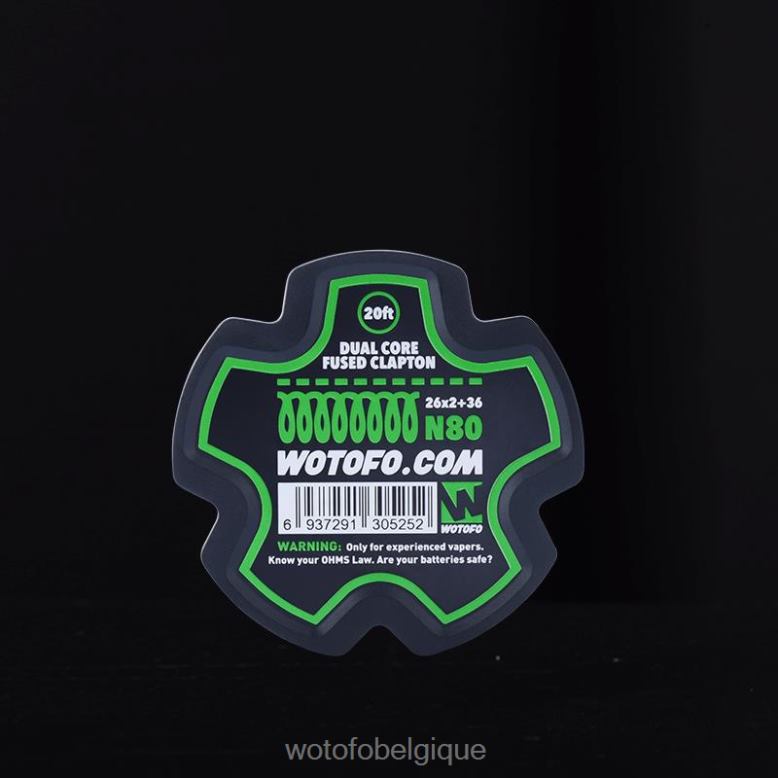 Clapton fusionné à double cœur - 26*2+36 Wotofo bobine de fil préfabriquée - WOTOFO flavors - Z8N2B353