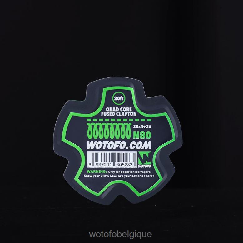 Clapton fusionné à quatre cœurs Wotofo bobine de fil préfabriquée - WOTOFO e-cigarette - Z8N2B357