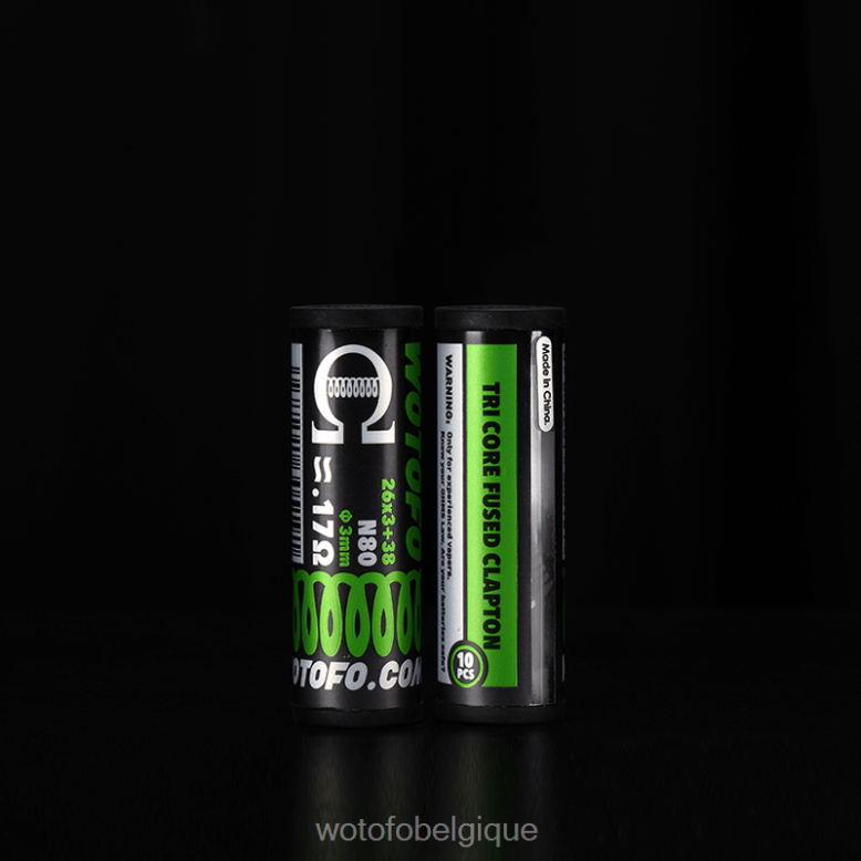 Clapton fusionné à trois cœurs, 10 pièces Wotofo bobines préfabriquées - WOTOFO vape flavours - Z8N2B328