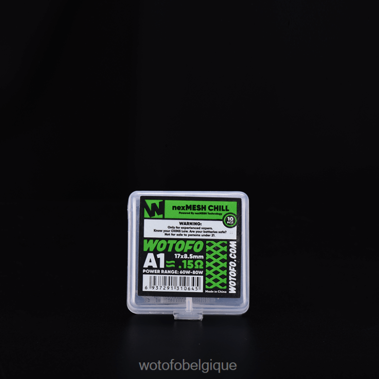 Nexmesh extrême 10 pièces Wotofo NEXMESH pour profil 1.5 et rdta - WOTOFO Bruxelles - Z8N2B322