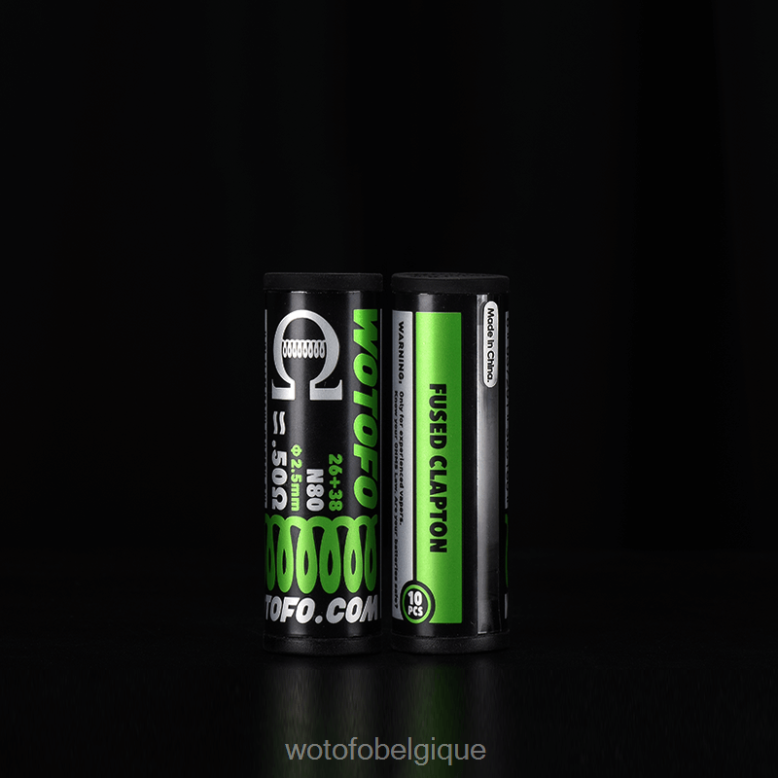 clapton fondu 10pcs Wotofo bobines préfabriquées - vape jetable WOTOFO - Z8N2B335