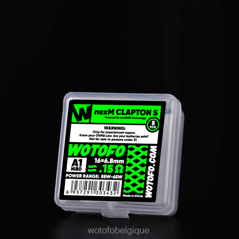 nexmesh a1 10 pièces Wotofo NEXMESH bobine de maille - WOTOFO shop online - Z8N2B320