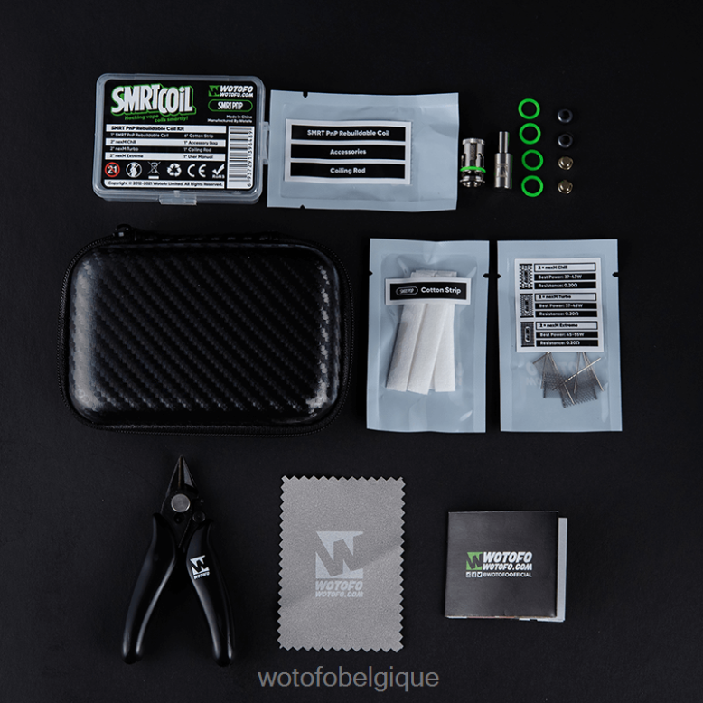 pack pnp intelligent Wotofo SMRT pack de bobines reconstructibles - WOTOFO prix - Z8N2B346