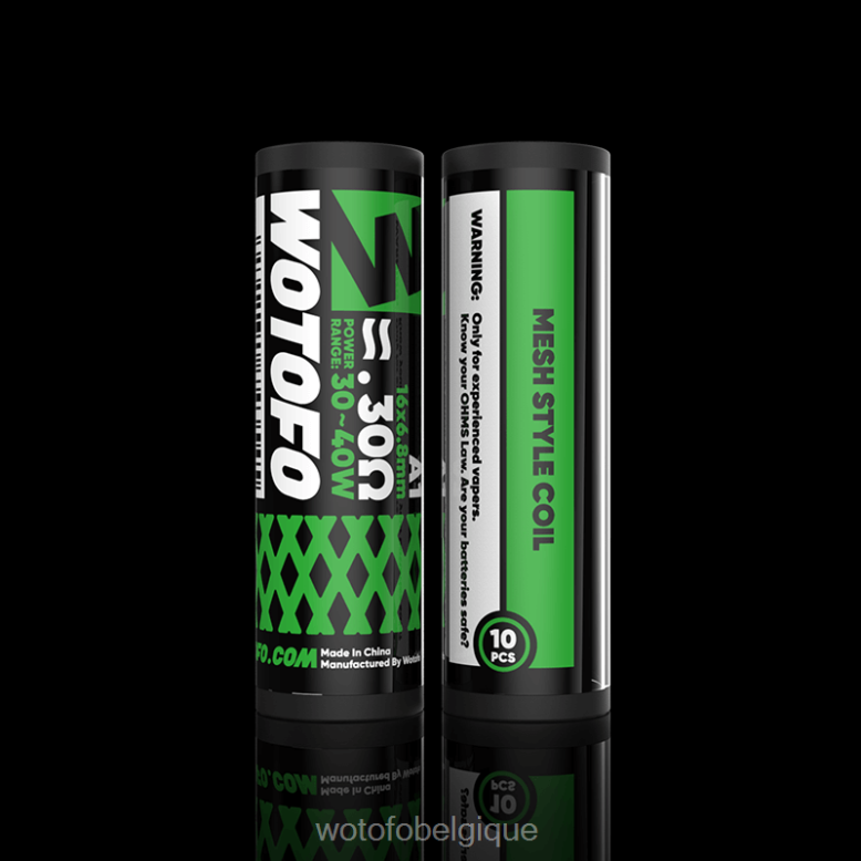 profil ps 0,3ohm 10 pièces Wotofo bobine de style maillage - vape jetable WOTOFO - Z8N2B315