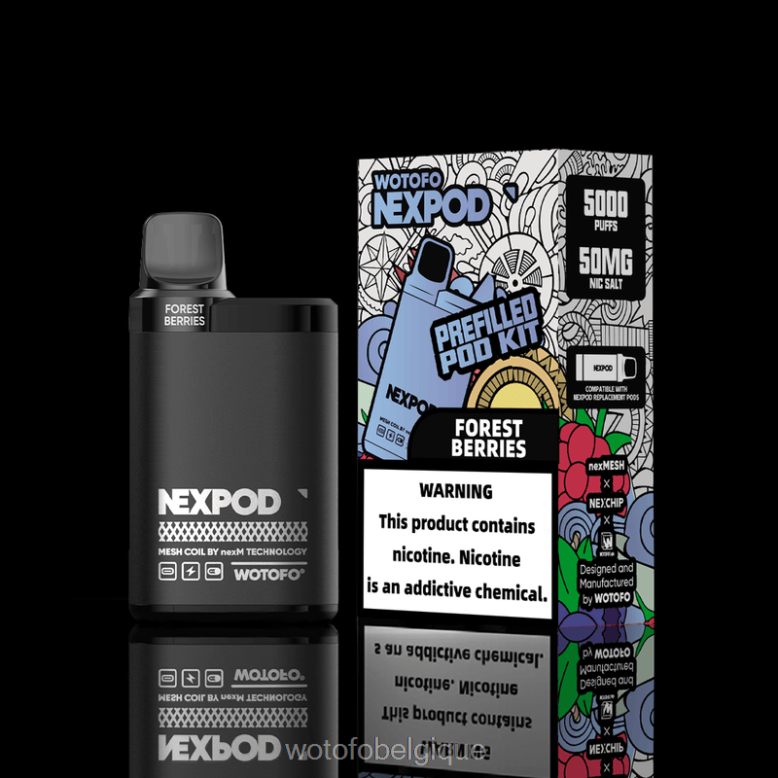 coffret essentiel Wotofo NEXPOD trousse 20 mg - WOTOFO e-cigarette - Z8N2B7