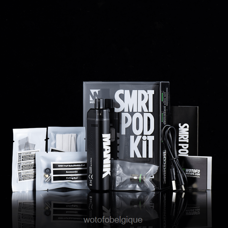 kit rpm2 noir bleu Wotofo SMRT kit de dosettes - WOTOFO flavors - Z8N2B3