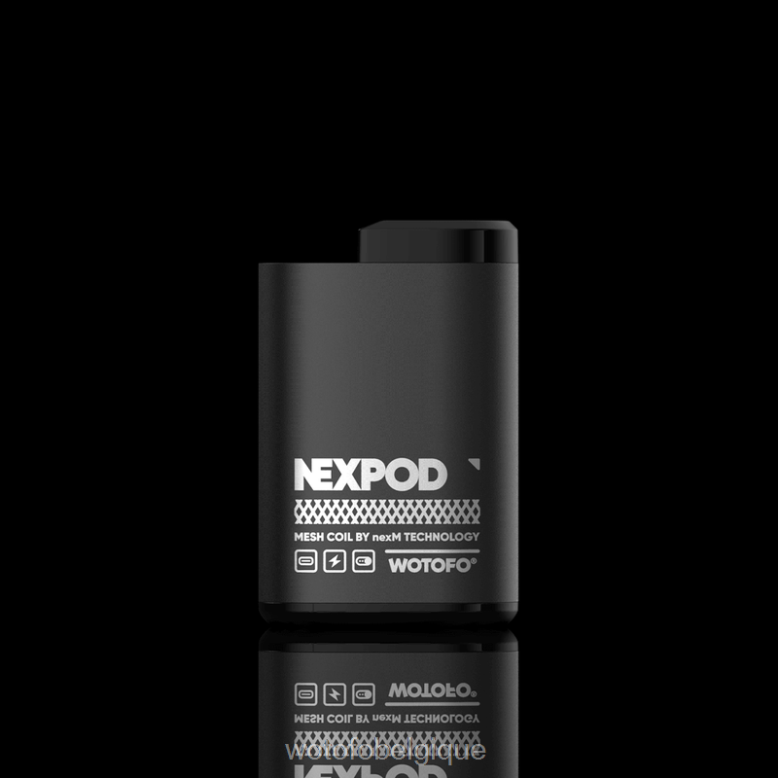 noir Wotofo NEXPOD appareil - WOTOFO Bruxelles - Z8N2B42