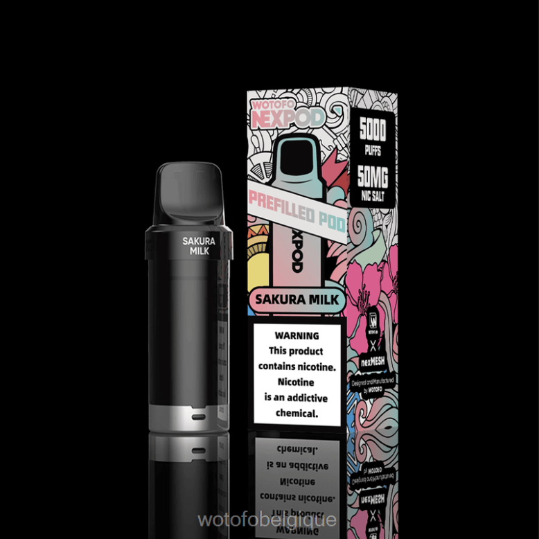baies mélangées 20 mg Wotofo NEXPOD nacelle de remplacement - vape jetable WOTOFO - Z8N2B85